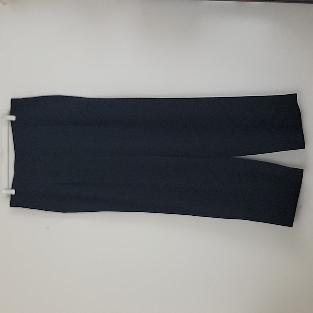 Jones New York Woman Black Wide Leg High Rise Dress Pants 16W